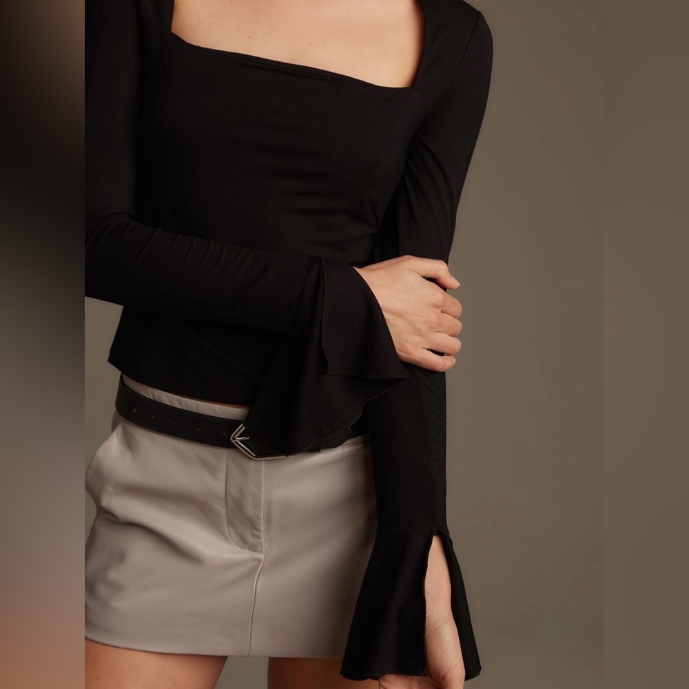 Reformation Lucca Knit Top